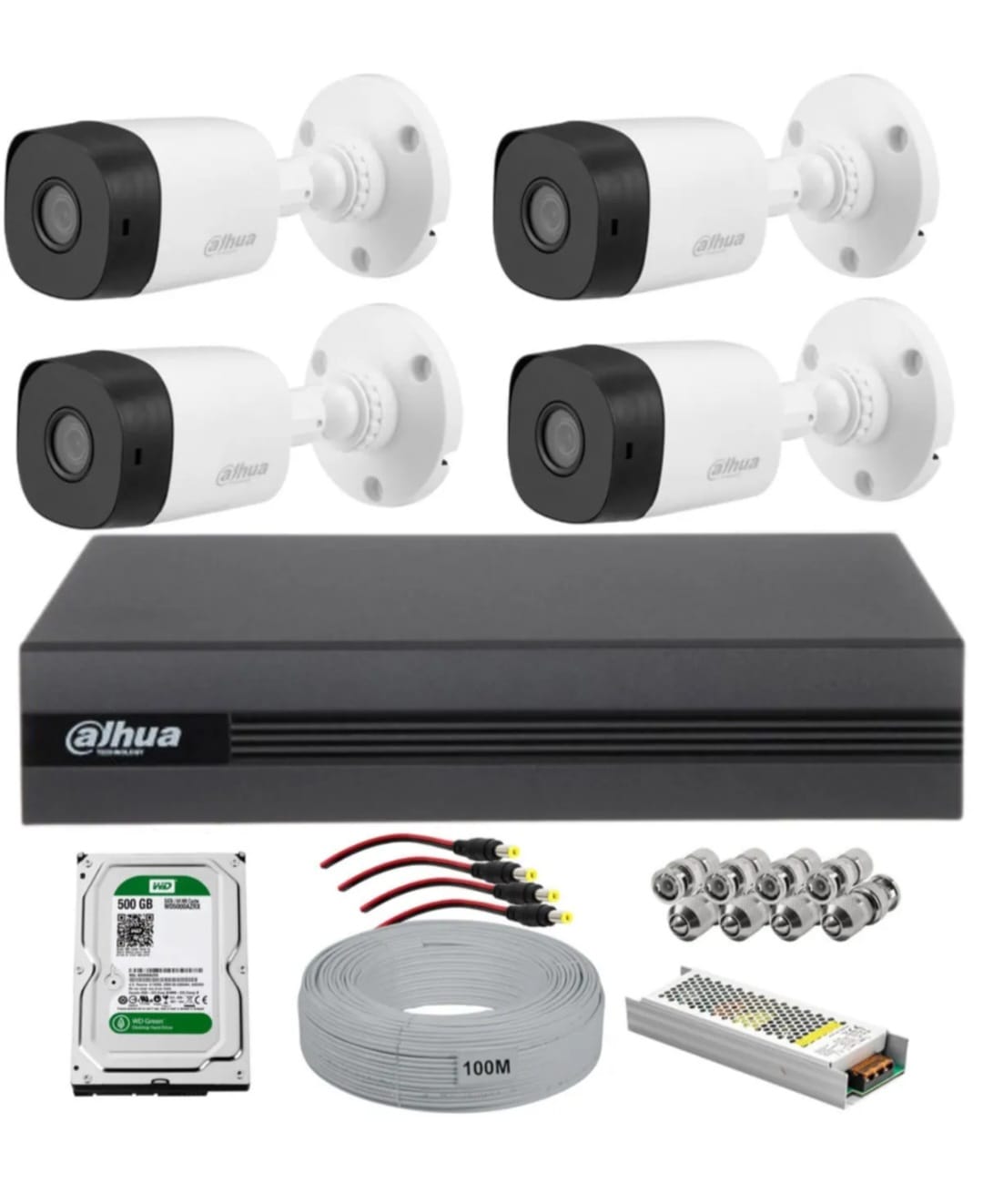 Dahua 4 Kameralı Set Görseli